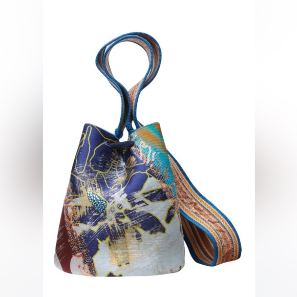 Silvia Tcherassi Multicolor Knit Bag - Picture 7 of 7